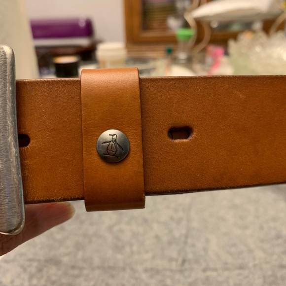 Men’s Leather Belt - Picture 4 of 4